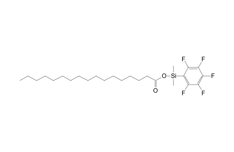 Margaric acid, dimethyl(pentafluorophenyl)silyl ester