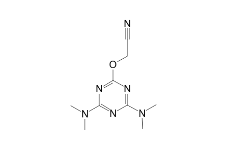 2-[[4,6-bis(dimethylamino)-1,3,5-triazin-2-yl]oxy]acetonitrile