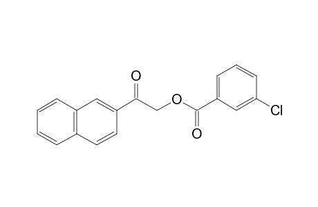 2-hydroxy-2'-acetonaphthone, m-chlorobenzoate(ester)