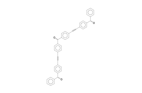 4,4'-bis(4"-benzophenonylethynyl)benzophenone