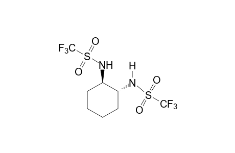 Trifluoro-N-((1R,2R)-2-{[(trifluoromethyl)sulfonyl]amino}cyclohexyl)methanesulfonamide