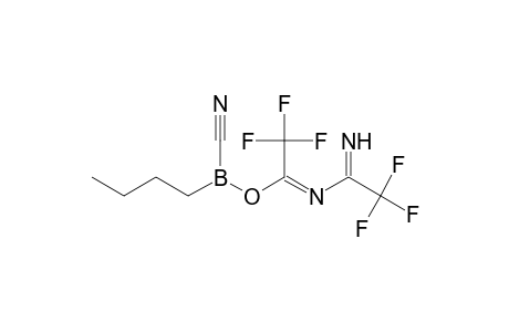 Ethanimidamide, N-[1-[(butylcyanoboryl)oxy]-2,2,2-trifluoroethylidene]-2,2,2-trifluor o-