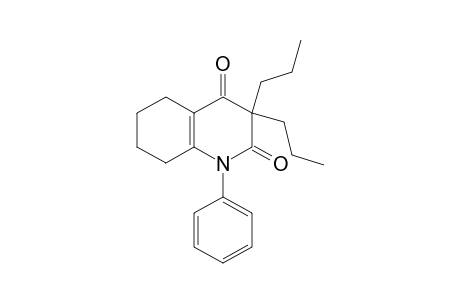 3,3-dipropyl-1-phenyl-5,6,7,8-tetrahydro-2,4(1H,3H)-quinolinedione