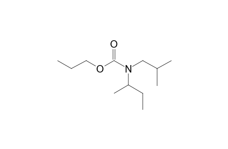 Carbamic acid, N-(2-butyl)-N-isobutyl-, propyl ester