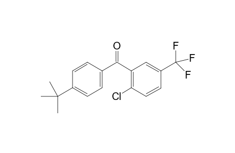 (4-(tert-butyl)phenyl)(2-chloro-5-(trifluoromethyl)phenyl)methanone