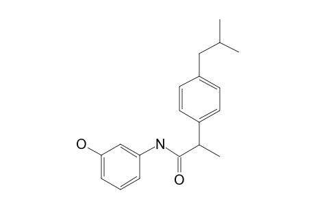 N-(3-Hydroxyphenyl)-2-(4-isobutylphenyl)propanamide