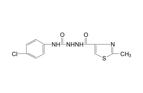 4-(p-chlorophenyl)-1-[(2-methyl-4-thiazolyl)carbonyl]semicarbazide