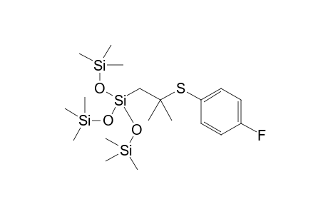 [2-(4-fluorophenyl)sulfanyl-2-methyl-propyl]-tris(trimethylsilyloxy)silane