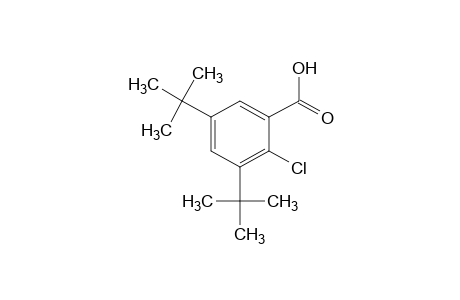 2-chloro-3,5-di-tert-butylbenzoic acid