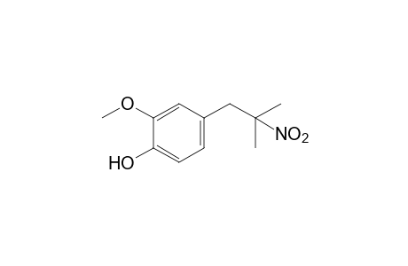 2-methoxy-4-(2-methyl-2-nitropropyl)phenol