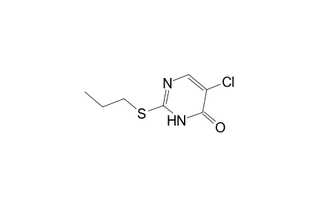 5-Chloro-2-(propylsulfanyl)-4(3H)-pyrimidinone