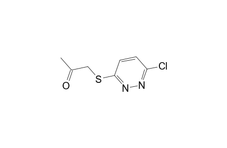 2-Propanone, 1-[(6-chloro-3-pyridazinyl)thio]-