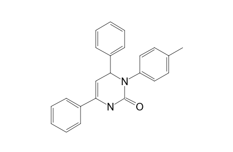 2-Oxo-4,6-diphenyl-3-(4-tolyl)-1,2,3,4-tetrahydropyrimidine