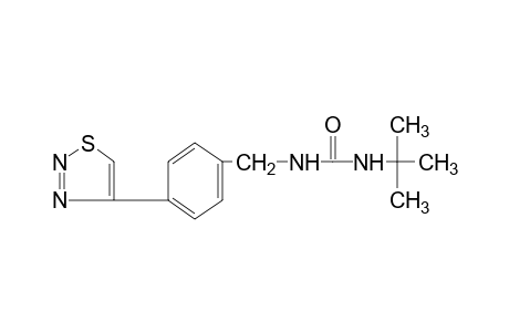 1-tert-butyl-3-[p-(1,2,3-thiadiazol-4-yl)benzyl]urea