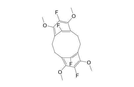 anti-5,8,13,16-tetrafluoro-4,6,12,14-tetramethoxy(2.2)metacyclophane