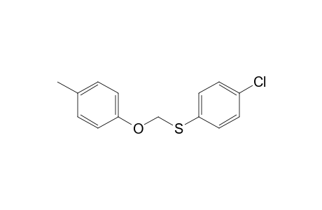 Benzene, 1-chloro-4-[[(4-methylphenoxy)methyl]thio]-