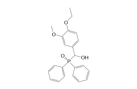 α-(diphenylphosphinyl)-4-ethoxy-3-methoxybenzyl alcohol