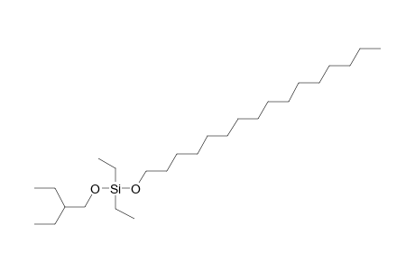 Silane, diethyl(2-ethylbutoxy)hexadecyloxy-