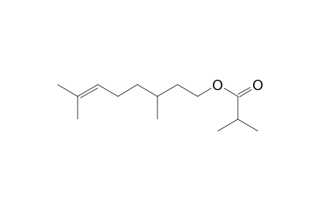 3,7-Dimethyl-6-octen-1-ol isobutyrate