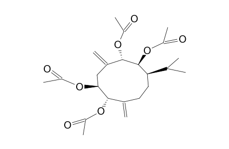 (1R,2R,5R,6R,7S)-GERMACRA-4(15),10(14)-DIEN-1,2,5,6-TETRAACETATE