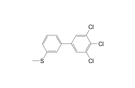 3-Methylthio-3',4',5'-trichlorobiphenyl