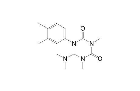 dihydro-1,3-dimethyl-6-(dimethylamino)-5-(3,4-xylyl)-s-triazine-2,4(1H,3H)-dione