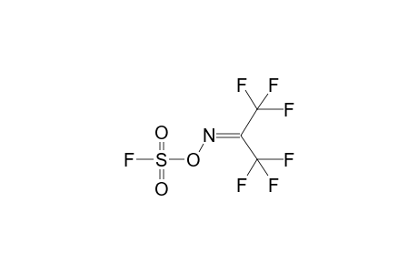 PERFLUOROACETONE, N-FLUOROSULPHATIMINE