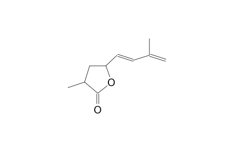 2(3H)-FURANONE, DIHYDRO-3-METHYL-5-(3-METHYL-1,3-BUTADIENYL)-