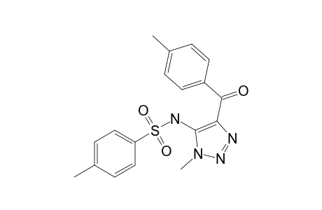 4-(4-Methylbenzoyl)-1-methyl-5-tosylamino-1H-1,2,3-triazole