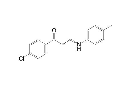 4'-chloro-3-(p-toluidino)acrylophenone