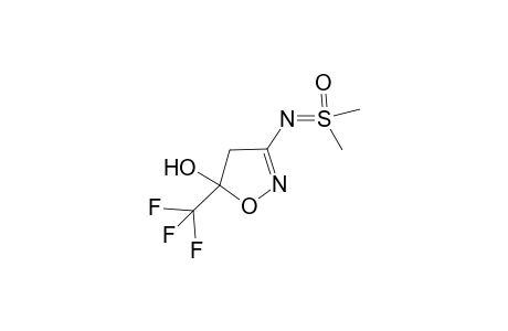 5-HYDROXY-3-(S,S-DIMETHYLSULFOXIMIDO)-5-(TRIFLUOROMETHYL)-4,5-DIHYDROOXAZOLE