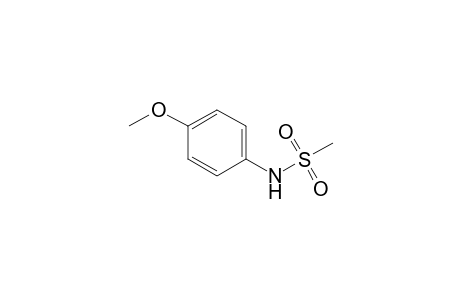N-(4-Methoxyphenyl)methanesulfonamide