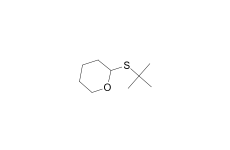 2H-Pyran, 2-(tert-butylthio)tetrahydro-