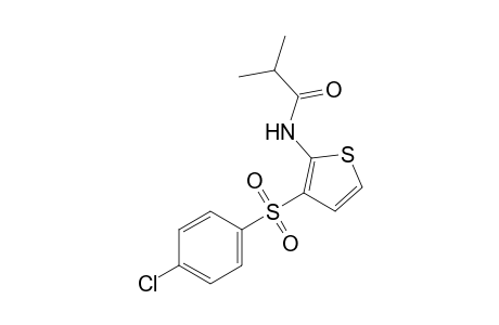 N-{4-[(p-chlorophenyl)sulfonyl]-3-thienyl}-2-methylpropionamide