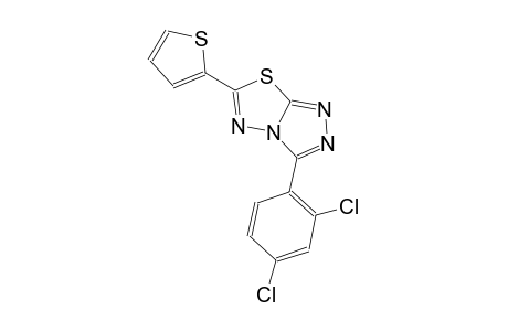 3-(2,4-dichlorophenyl)-6-(2-thienyl)[1,2,4]triazolo[3,4-b][1,3,4]thiadiazole