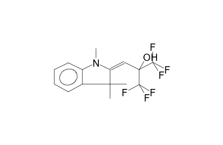 1,3,3-TRIMETHYL-2-(2-HYDROXY-2-TRIFLUOROMETHYL-3,3,3-TRIFLUOROPROPYLIDENE)INDOLINE (E/Z MIXTURE)