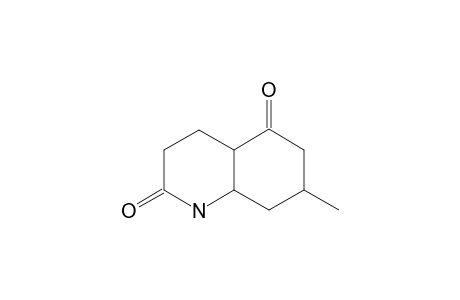 7-METHYL-DECAHYDRO-QUINOLINE-2,5-DIONE