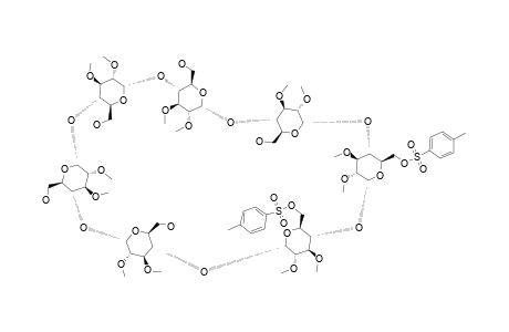 HEPTAKIS-(2,3-O-DIMETHYL)-DI-(6-O-PARA-TOLUENESULFONYL)-BETA-CYCLODEXTRIN