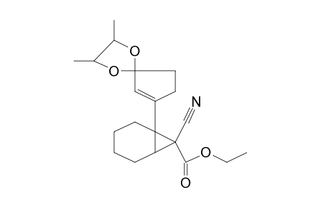 Bicyclo[4.1.0]heptane, 7-.beta.-carboxyethyl-7-.alpha.-cyano-1-[3,3-(butane-2,3-dioxy)-1-cyclopentenyl]-, (Z)-