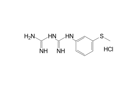 1-[m-(methylthio)phenyl]biguanide, monohydrochloride
