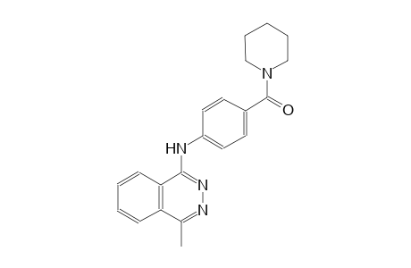 4-methyl-N-[4-(1-piperidinylcarbonyl)phenyl]-1-phthalazinamine