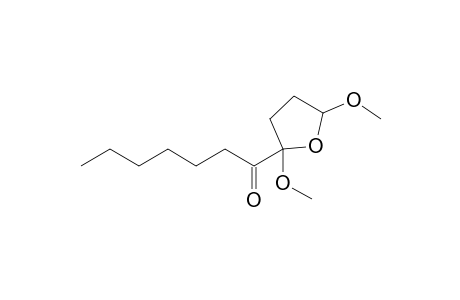 2,5-Dimethoxy-2-heptanoyltetrahydrofuran