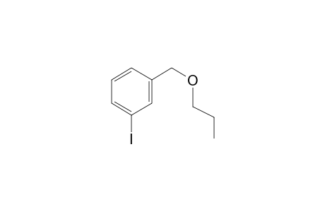 (3-Iodophenyl) methanol, N-propyl ether