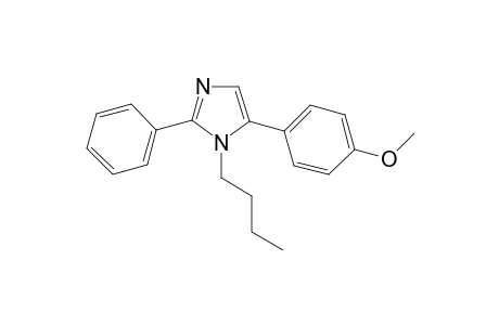 5-(4-Methoxyphenyl)-1-n-butyl-2-phenyl imidazole