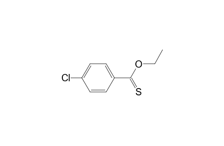 Benzenecarbothioic acid, 4-chloro-, o-ethyl ester