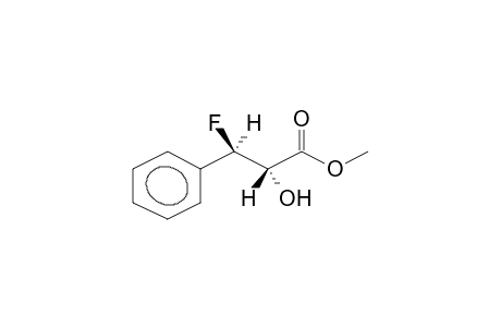 ERYTHRO-(METHYL 2-HYDROXY-3-PHENYL-3-FLUOROPROPANOATE)