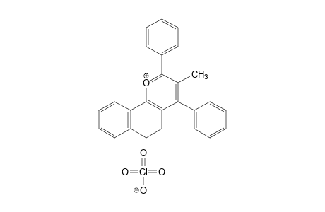 5,6-dihydro-2,4-diphenyl-3-methylnaphtho[1,2-b]pyrylium perchlorate