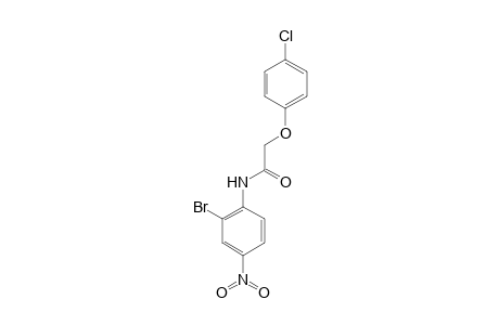 N-(2-bromo-4-nitrophenyl)-2-(4-chlorophenoxy)acetamide