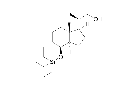 (8S,20R)-Des-A,B-8-[(triethylsilyl)oxy]-20-(hydroxymethyl)-pregnane