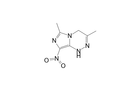 3,6-Dimethyl-8-nitro-1,4-dihydro-imidazo[5,1-c][1,2,4]triazine